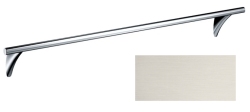 Полотенцедержатель Axor Massaud, одинарный, настенный, неповоротный, 71,2 см, металлический, форма округлая, для полотенец, в ванную/туалет/душевую кабину, цвет под сталь, к стене