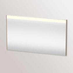 Зеркало Duravit Brioso, 122х70х4,5 см с LED/ЛЕД-подсветкой, прямоугольное, подвесное/настенное, цвет рамы: сосна серебристая, сенсорный выключатель, диммер, для ванной