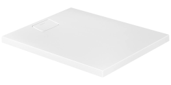 Душевой поддон Duravit Stonetto 100х80х5, минеральное литье DuraSolid, цвет: белый, антискольжение, (без установочного комплекта, без экрана, без слива), прямоугольный