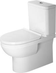 Чаша для унитаза-компакт Duravit DuraStyle Basic 36,5х65х40 см, напольная, цвет белый, керамика, прямоугольная, универсальный (в стену/в пол) выпуск, под компакт бачок, безободковая, без сиденья, для туалета/ванной комнаты