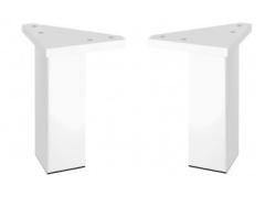 Ножки для мебели в комплекте 2 шт., универсальные, белые высота 12 см Cersanit ZP-NOGA-KPL2