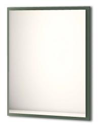 Зеркало Cezares Tiffany 73, 73х90 см, с LED/ЛЕД-подсветкой, цвет: зеленый, прямоугольное, с системой антизапотевания, для ванны