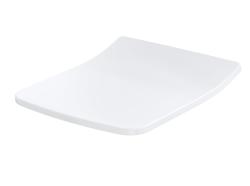 Сиденье для унитаза Тото SP, с микролифтом, дюропласт, белая крышка, размер 38,5х49,3х6,8 см, сидушка
