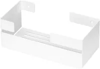 Полка Deante Mokko высокая, размер: 240х125х90 мм, настенная, цвет белый, металлическая, прямоугольная, подвесная, для душа/ванной