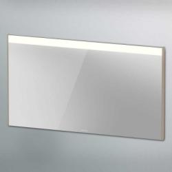 Зеркало Duravit Brioso, 132х70х4,5 см с LED/ЛЕД-подсветкой, прямоугольное, подвесное/настенное, цвет рамы: лен, сенсорный выключатель, диммер, для ванной