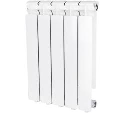 Радиатор STOUT STYLE 500/5 биметаллический, панельный, боковое подключение, для отопления квартиры, дома, водяные, мощность 850 Вт, настенный, цвет белый