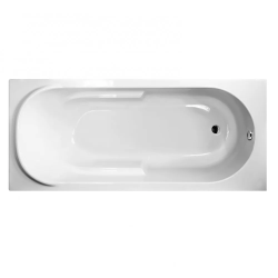 Ванна BERGES LUMBO 1700x750 мм с каркасом, акриловая, цвет белый, универсальная, пристенная, (без гидромассажа, рамы, сифона, фронтальной панели) прямоугольная