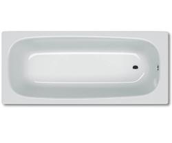 Ванна Koller Pool Universal 170х75 см, стальная, без отверстия под ручки, (без ножек, без ручек), цвет- белый, эмалированная, с антискольжением, пристенная/встраиваемая
