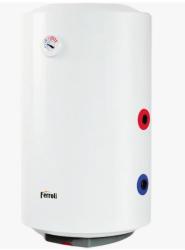Водонагреватель 120л Ferroli PTO 100V, 1.5 квт, 220В электрический, настенный, вертикальный, накопительный тип, (цвет белый, круглый), с нижней подводкой