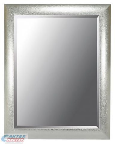 Зеркало Boheme Wind 532 75x95 настенное серебро