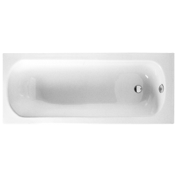 Ванна акриловая Vitra Optimum Neo, 170х70 см, акриловая, цвет- белый, (без гидромассажа, рамы, сифона, фронтальной панели), прямоугольная/пристенная, левосторонняя/правосторонняя, левая/правая, универсальная