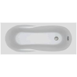 Ванна акриловая C-Bath Vesta, 160х70 см, акриловая, цвет- белый, (без гидромассажа, рамы, фронтальной панели), слив-перелив, прямоугольная, встраиваемая/пристенная, левосторонняя/правосторонняя, левая/правая, универсальная