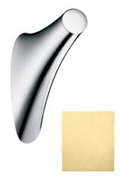 Крючок Axor Massaud одинарный, размер 8,2х11,5 см, настенный, латунь, форма округлая, для полотенец в ванную/туалет/душевую кабину, цвет шлифованная медь, к стене