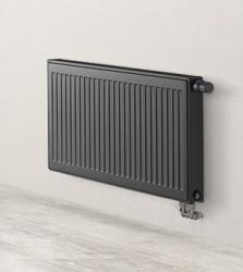 Радиатор Royal Thermo VENTIL COMPACT 21/300/800 стальной, панельный, нижнее подключение, для отопления квартиры, дома, водяные, мощность 892 Вт, настенный, цвет черный