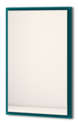 Зеркало Cezares Tiffany 59, 59х90 см, с LED/ЛЕД-подсветкой, цвет: зеленый, прямоугольное, с системой антизапотевания, для ванны