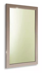 Зеркало Loranto, 41х61 см, без подсветки, прямоугольное, цвет рамы: капучино, для ванны, навесное/подвесное/настенное