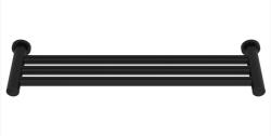 Полотенцесушитель Сунержа Хорда ПП 600х195 водяной, цвет матовый чёрный