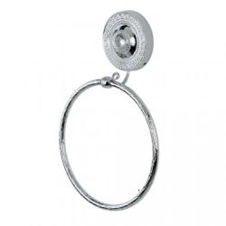 Кольцо для полотенец Migliore Montecarlo, одинарное, настенный, металлический, форма округлая, для полотенец, в ванную/туалет/душевую кабину, цвет хром