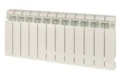Радиатор Global Style Plus 350/12 биметаллический, боковое подключение, для отопления квартиры, дома, водяные, мощность 1704 Вт, настенный, цвет белый
