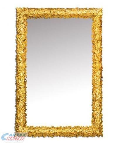Зеркало Boheme Natura 524 80x120 настенное золото