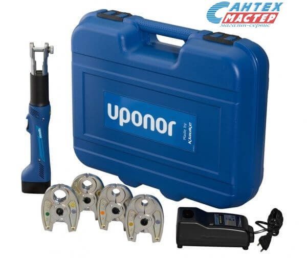 Пресс клещи Uponor S-PRESS UP75 (без насадок) аккумуляторный, инструмент для металлопластиковых труб, монтажный (Упонор)