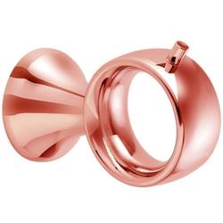 Крючок Webert Opera настенный, латунный, форма круглая, для полотенец в ванную/туалет/душевую кабину, цвет розовое золото