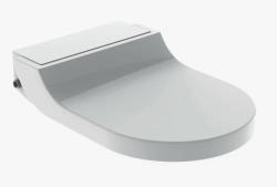 Крышка-сиденье Geberit AquaClean Tuma Classic для унитаза с функцией биде, с микролифтом, дюропласт, с подогревом, альпийский белый, электронное, размер 36х10,6х29,3 см