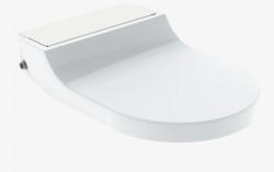 Крышка-сиденье Geberit AquaClean Tuma Comfort для унитаза с функцией биде, с микролифтом, дюропласт, с подогревом, белый/стекло, электронное, размер 52,3х36х10,6 см
