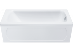 Ванна Тритон Гамма 160х70 акриловая, цвет- белая, (без гидромассажа, рамы, сифона, фронтальной панели) прямоугольная