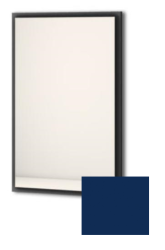 Зеркало Cezares Tiffany 59, 59х90 см, с LED/ЛЕД-подсветкой, цвет: синий, прямоугольное, с системой антизапотевания, для ванны