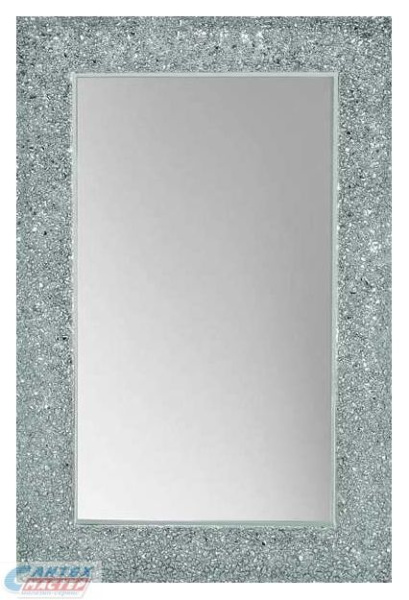 Зеркало Boheme Ajur 538 60х90 с подсветкой серебро