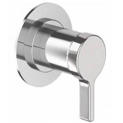 Смеситель для душа Webert Coral однорычажный, скрытого монтажа, керамический, настенный, без излива/шланга/лейки, латунь хром