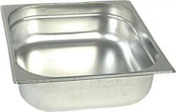 Поддон ALVEUS GN PAN 1/2 X  65 BR 26,5х32,5х6,5 см, для кухонных моек, прямоугольный, нержавеющая сталь, цвет нержавеющая сталь, подходит для коллекции моек ATROX