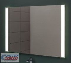 Зеркало Aquanet Форли 11085, 110х85x32 см с LED/ЛЕД-подсветкой, прямоугольное, выключатель инфракрасный, для ванны