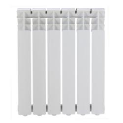 Радиатор алюминиевый Kromwell Neo Al 500/06 (6 секций) боковое подключение, для отопления квартиры, мощность 810 Вт, настенный, батарея