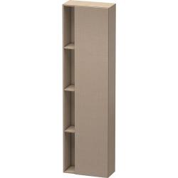 Пенал Duravit DuraStyle, 50x24x180 см, подвесной, (правый), с дверцей, с закрытыми/открытыми полками, цвет: лен, в ванную комнату