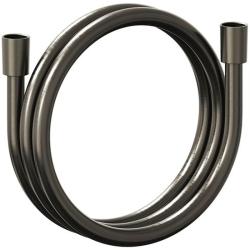 Шланг для душа Ravak SatinFlex, 200 см, 1/2” и 1/2”  для душа/лейки/ванны, без лейки, внутренняя резьба, пластиковый, цвет графит