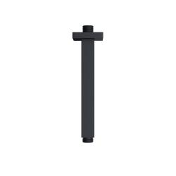 Держатель верхнего душа IDDIS Optima Home потолочный 200х25х25 мм черный матовый, квадратный, для ванной, латунь
