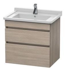 Тумба/шкафчик для консоли/столешницы Duravit DuraStyle под раковину 30х47,8х51,2 см, подвесная, ДСП, цвет: сосна серебристая, 2 выдвижных ящика, прямоугольная