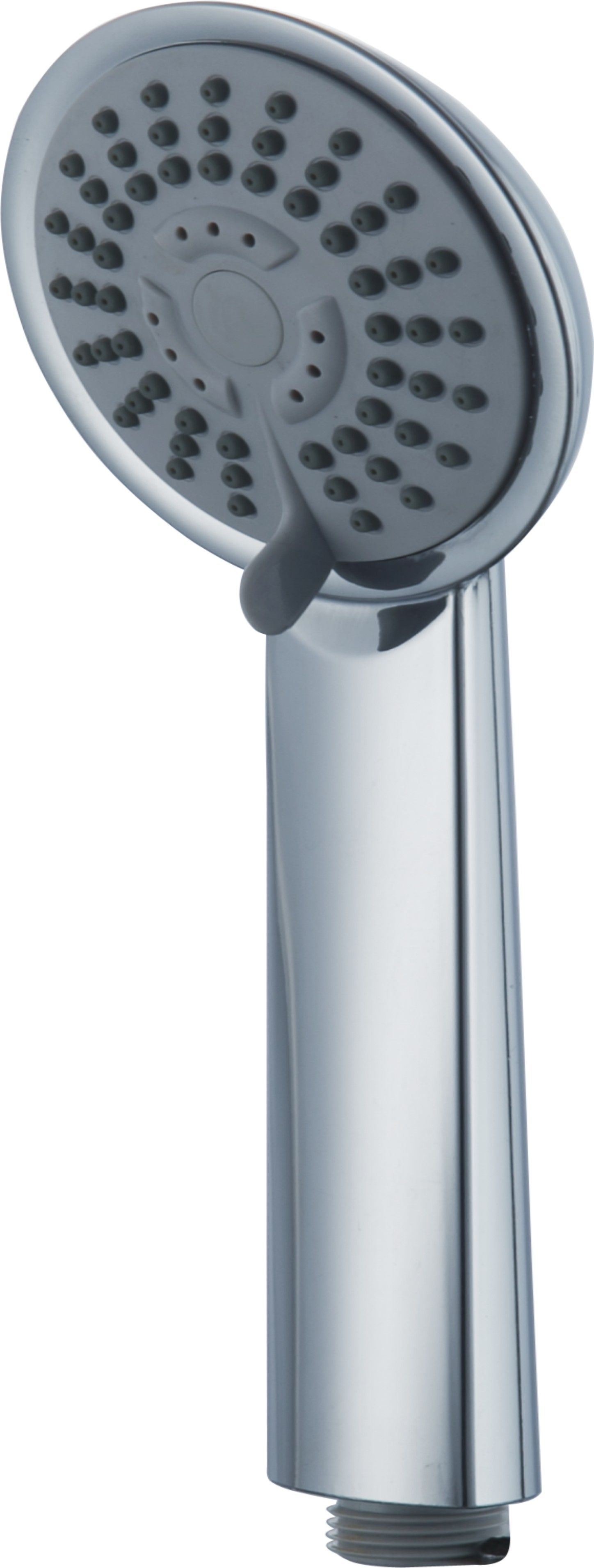 Лейка душевая HAIBA настенная, круглая, с 3 режимами, регулируемая, хромированная/пластмассовая, ручная, для душа/ванной