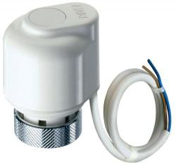 Головка электротермическая FAR 2-х проводная с индикацией положения, 24В, нормально-закрытая (время поворота 180 секунд), присоединение М30х1,5 FT 1909