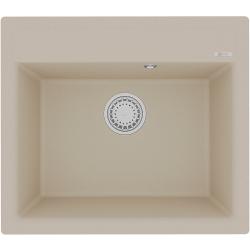 Мойка кухонная Lemark HANKA 570, 50х57х19,7 см, врезная, кварцгранит, прямоугольная, цвет бежевый, без отверстия под смеситель, без крыла, слив-перелив, врезная в столещницу, для кухни Мойка кухонная Lemark HANKA 570, 50х57х19,7 см, врезная, кварцгранит, прямоугольная, цвет бежевый, без отверстия под смеситель, без крыла, слив-перелив, врезная в столещницу, для кухни