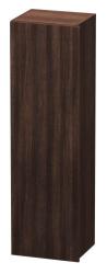 Пенал Duravit DuraStyle, 40x36x140 см, подвесной, (левый), с дверцей, с полкой, со стеклянными полками, цвет: каштан темный, в ванную комнату