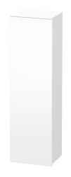 Пенал Duravit DuraStyle, 40x36x140 см, подвесной, (левый), с дверцей, с полкой, со стеклянными полками, цвет: белый матовый/базальт, в ванную комнату