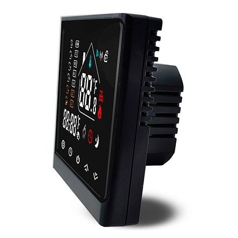 Терморегулятор универсальный STOUT STE-3002, 3А, ON/OFF цвет черный, комнатный, электронный, управление сенсорное, для отопления, конвекторов, теплые полы STE-3002-331222