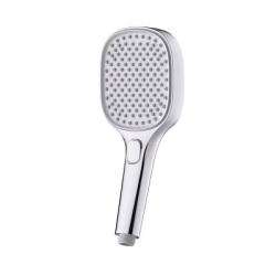 Лейка душевая Raglo R450.51, 122 мм прямоугольная, 3 режима, цвет хром, пластик, ручная, для душа/ванной