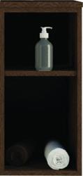 Шкаф Cezares Urban 30, 30х46х62 см, подвесной, (правый/левый/универсальный), открытые полки, цвет темный ясень, в ванную комнату