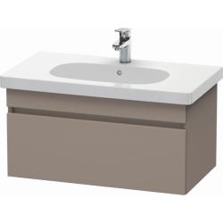 Тумба под раковину для консоли/столешницы Duravit DuraStyle 80х55х50 см, подвесная, ДСП, цвет: базальт, 1 выдвижной ящик, прямоугольная