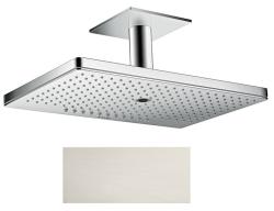 Верхний душ AXOR ShowerSolutions 460/300 3jet, с потолочным подсоединением, потолочный монтаж, прямоугольный, с 3 режимами, размер 46,6х30 см, металлический, цвет: под сталь, для душа/ванной
