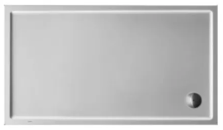 Душевой поддон Duravit Starck Slimline 160х70х6 см, акриловый, белый, без антискольжения, (без установочного комплекта, без экрана, без слива), прямоугольный